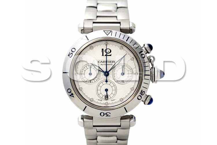 cartier pasha 38mm automatic chronograph