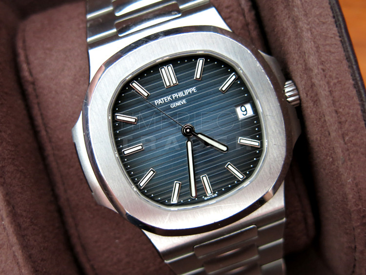 Patek Philippe Nautilus Stainless Steel Blue Dial 5711/1A-010 -, Timepiece  Trader