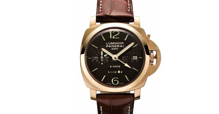 Panerai Luminor 1950 8 Days GMT Rose 