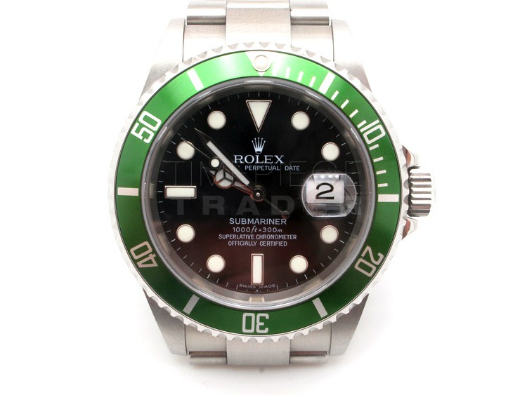 rolex green anniversary submariner