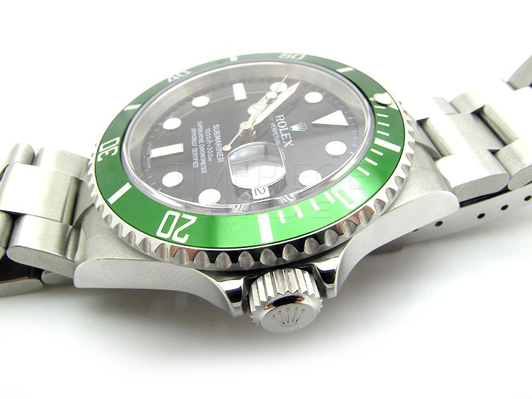 Rolex Submariner 16610LV Green Bezel 50th Anniversary Z NIB