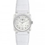 BR03-92 White Ceramic Diamonds Alligator