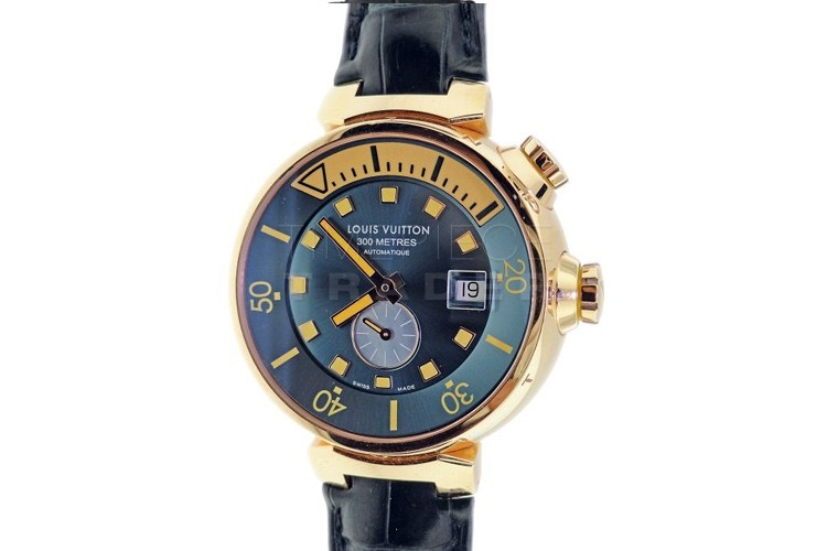 louis vuitton tambour blue