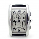 Cartier_18k_White_Gold_Tank_Chrono_1