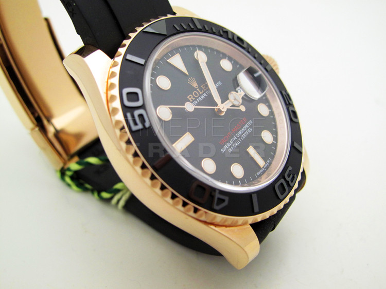 Rolex Yachtmaster Rose Gold Black - AllWatchMarket