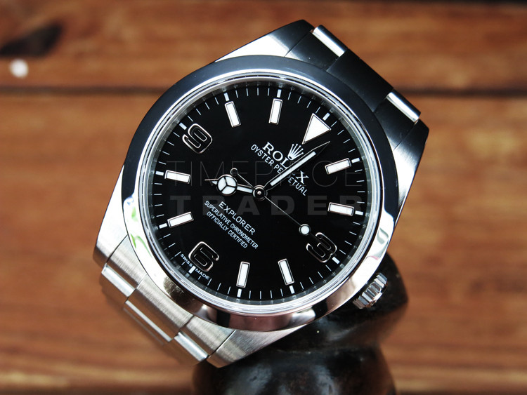 Stainless Steel Black Arabic Index 39mm 