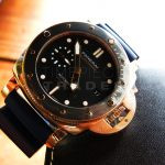 Panerai PAM974 18k Rose gold submersible h