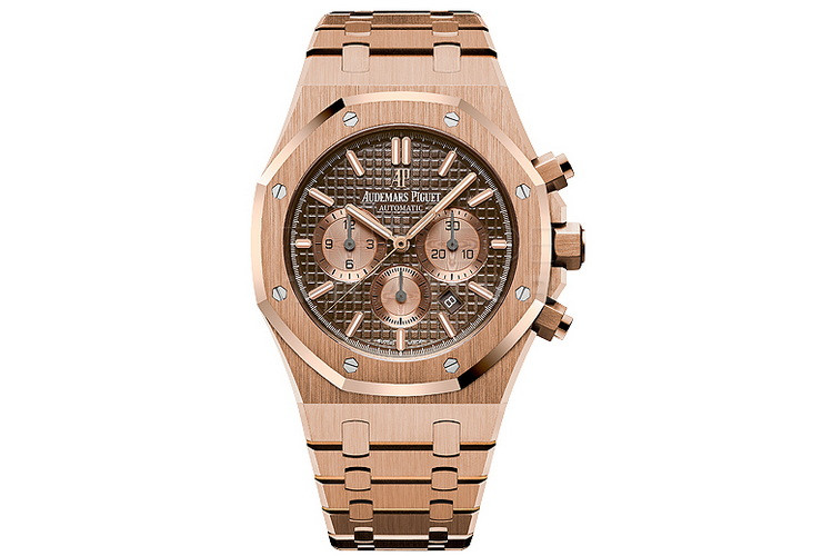 Audemars Piguet Royal Oak Chronograph Chocolate 26331OR.OO.1220OR.02 Rose Gold Watch