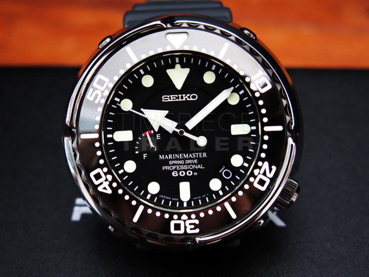 bille Sandsynligvis Efterår Seiko Marinemaster Prospex Spring Drive 600m SBDB013 Power Reserve Marine  Master - | Timepiece Trader| Timepiece Trader
