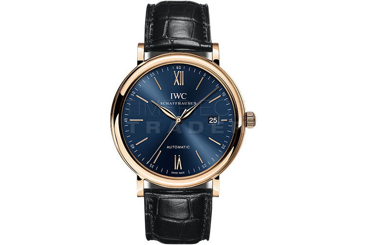 IWC Portofino Automatic Mens Watch 40mm IW356522 Timepiece