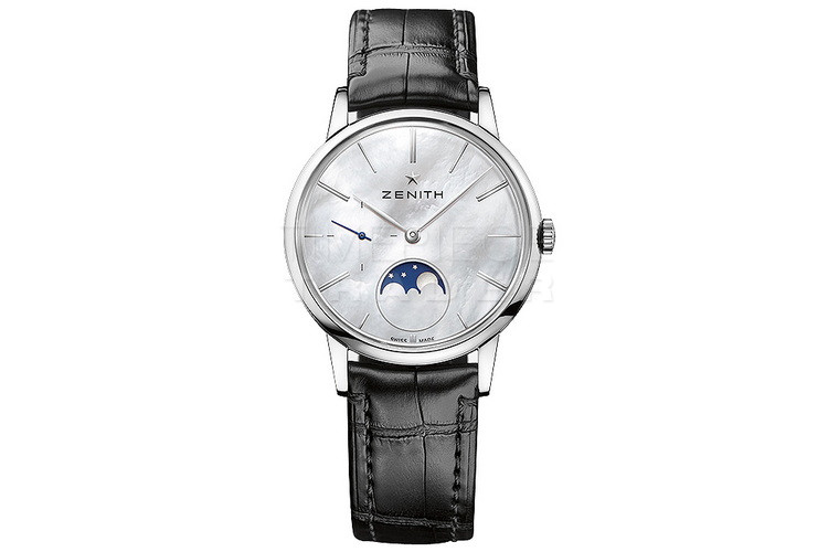 Zenith Elite Ultra Thin Lady Moonphase Ladies Watch - 36mm  03.2320.692/80.c714 -, Timepiece Trader